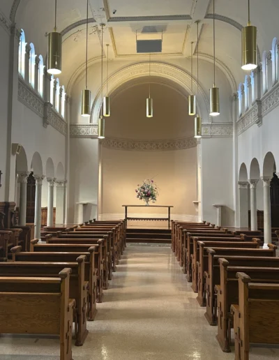 Chapel interior view
